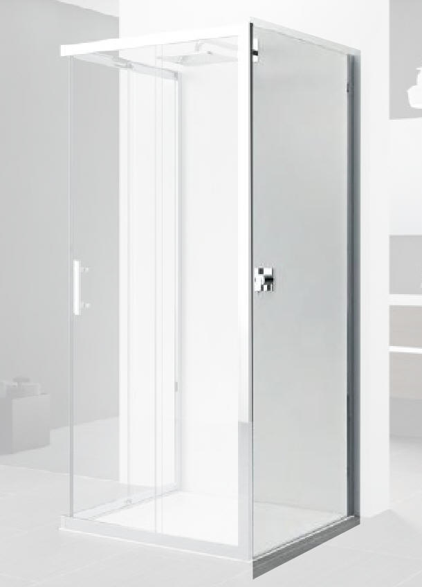 Novellini ZEPHYROS shower doors and shower enclosures Custom made
